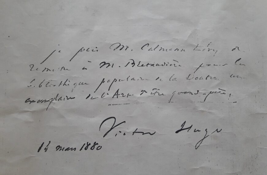 Abel Bretaudière et le billet de Victor Hugo