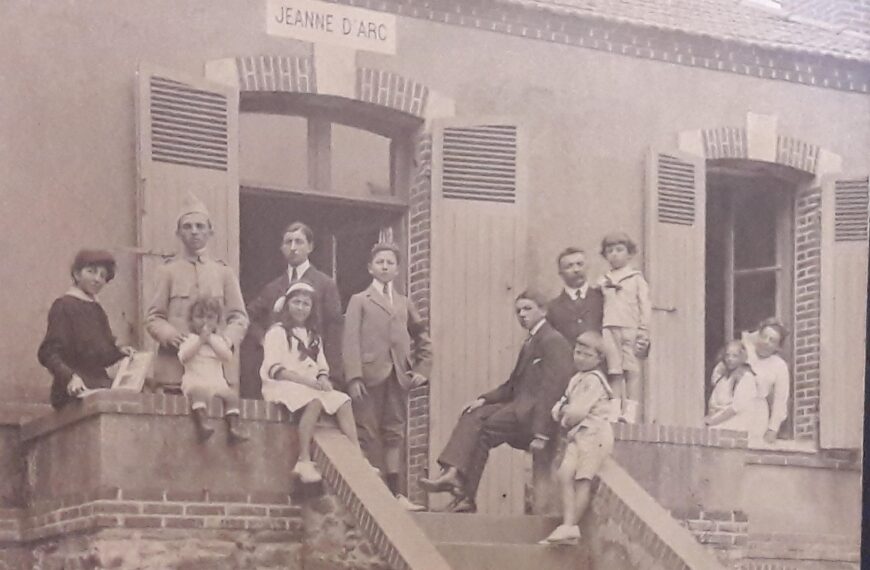 Georges Maussion et sa femme maria Oger à Préfailles villa jeanne d'arc