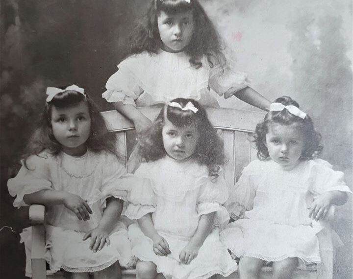 Le drame des enfants trop tôt disparus : René (1925) et Marie Maussion (1943), Marie (1919) et Renée (1922) Bretaudière